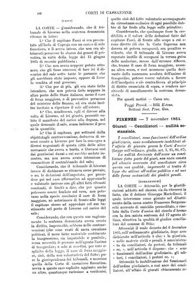 Annali della giurisprudenza italiana raccolta generale delle decisioni delle Corti di cassazione e d'appello in materia civile, criminale, commerciale, di diritto pubblico e amministrativo, e di procedura civile e penale