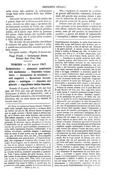 Annali della giurisprudenza italiana raccolta generale delle decisioni delle Corti di cassazione e d'appello in materia civile, criminale, commerciale, di diritto pubblico e amministrativo, e di procedura civile e penale