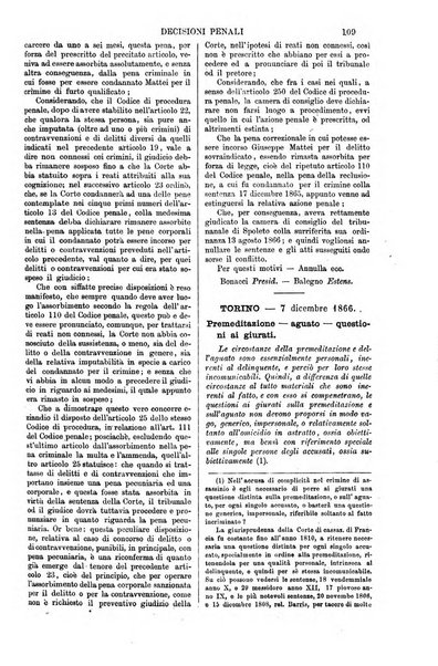 Annali della giurisprudenza italiana raccolta generale delle decisioni delle Corti di cassazione e d'appello in materia civile, criminale, commerciale, di diritto pubblico e amministrativo, e di procedura civile e penale