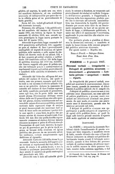 Annali della giurisprudenza italiana raccolta generale delle decisioni delle Corti di cassazione e d'appello in materia civile, criminale, commerciale, di diritto pubblico e amministrativo, e di procedura civile e penale