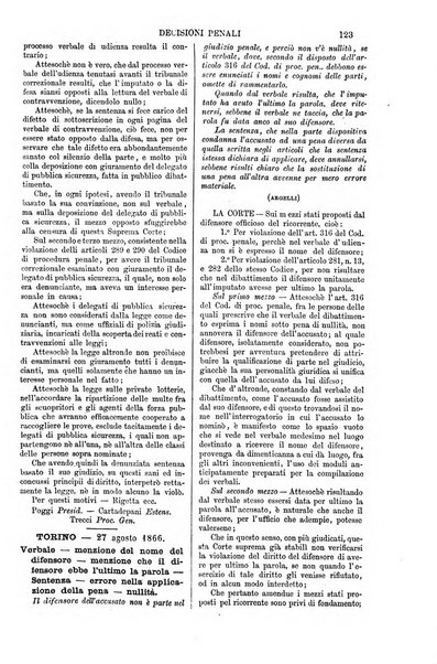 Annali della giurisprudenza italiana raccolta generale delle decisioni delle Corti di cassazione e d'appello in materia civile, criminale, commerciale, di diritto pubblico e amministrativo, e di procedura civile e penale