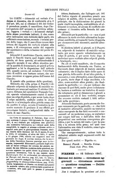 Annali della giurisprudenza italiana raccolta generale delle decisioni delle Corti di cassazione e d'appello in materia civile, criminale, commerciale, di diritto pubblico e amministrativo, e di procedura civile e penale