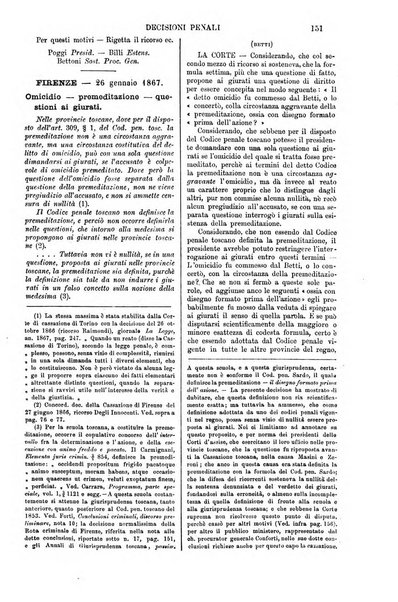 Annali della giurisprudenza italiana raccolta generale delle decisioni delle Corti di cassazione e d'appello in materia civile, criminale, commerciale, di diritto pubblico e amministrativo, e di procedura civile e penale