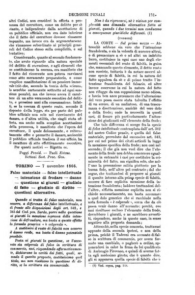 Annali della giurisprudenza italiana raccolta generale delle decisioni delle Corti di cassazione e d'appello in materia civile, criminale, commerciale, di diritto pubblico e amministrativo, e di procedura civile e penale