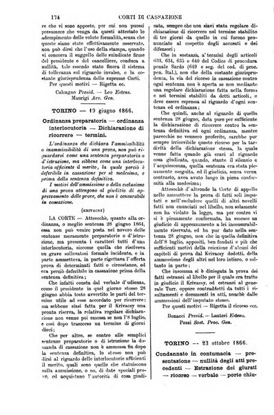 Annali della giurisprudenza italiana raccolta generale delle decisioni delle Corti di cassazione e d'appello in materia civile, criminale, commerciale, di diritto pubblico e amministrativo, e di procedura civile e penale