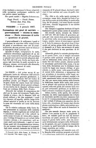 Annali della giurisprudenza italiana raccolta generale delle decisioni delle Corti di cassazione e d'appello in materia civile, criminale, commerciale, di diritto pubblico e amministrativo, e di procedura civile e penale