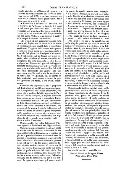 Annali della giurisprudenza italiana raccolta generale delle decisioni delle Corti di cassazione e d'appello in materia civile, criminale, commerciale, di diritto pubblico e amministrativo, e di procedura civile e penale