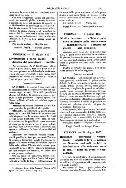 Annali della giurisprudenza italiana raccolta generale delle decisioni delle Corti di cassazione e d'appello in materia civile, criminale, commerciale, di diritto pubblico e amministrativo, e di procedura civile e penale