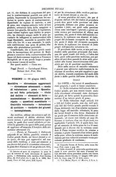 Annali della giurisprudenza italiana raccolta generale delle decisioni delle Corti di cassazione e d'appello in materia civile, criminale, commerciale, di diritto pubblico e amministrativo, e di procedura civile e penale