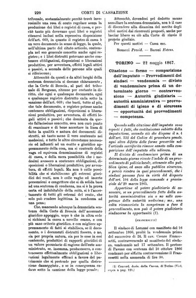 Annali della giurisprudenza italiana raccolta generale delle decisioni delle Corti di cassazione e d'appello in materia civile, criminale, commerciale, di diritto pubblico e amministrativo, e di procedura civile e penale