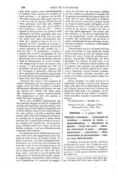 Annali della giurisprudenza italiana raccolta generale delle decisioni delle Corti di cassazione e d'appello in materia civile, criminale, commerciale, di diritto pubblico e amministrativo, e di procedura civile e penale