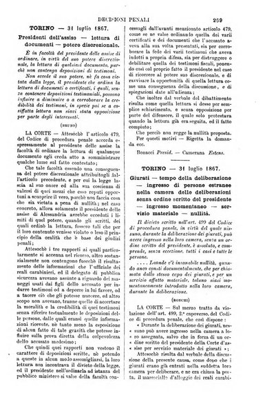 Annali della giurisprudenza italiana raccolta generale delle decisioni delle Corti di cassazione e d'appello in materia civile, criminale, commerciale, di diritto pubblico e amministrativo, e di procedura civile e penale