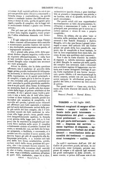 Annali della giurisprudenza italiana raccolta generale delle decisioni delle Corti di cassazione e d'appello in materia civile, criminale, commerciale, di diritto pubblico e amministrativo, e di procedura civile e penale