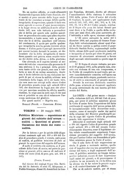 Annali della giurisprudenza italiana raccolta generale delle decisioni delle Corti di cassazione e d'appello in materia civile, criminale, commerciale, di diritto pubblico e amministrativo, e di procedura civile e penale