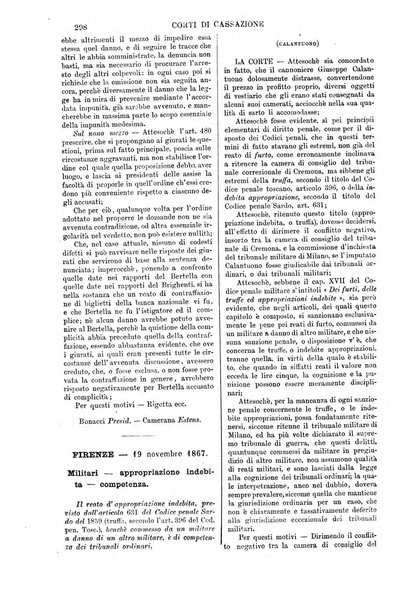 Annali della giurisprudenza italiana raccolta generale delle decisioni delle Corti di cassazione e d'appello in materia civile, criminale, commerciale, di diritto pubblico e amministrativo, e di procedura civile e penale