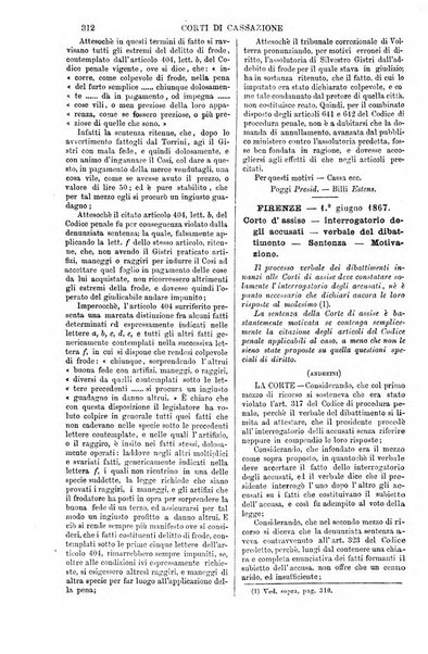 Annali della giurisprudenza italiana raccolta generale delle decisioni delle Corti di cassazione e d'appello in materia civile, criminale, commerciale, di diritto pubblico e amministrativo, e di procedura civile e penale