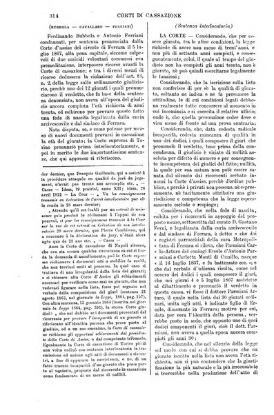 Annali della giurisprudenza italiana raccolta generale delle decisioni delle Corti di cassazione e d'appello in materia civile, criminale, commerciale, di diritto pubblico e amministrativo, e di procedura civile e penale