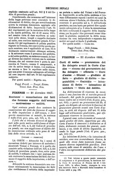 Annali della giurisprudenza italiana raccolta generale delle decisioni delle Corti di cassazione e d'appello in materia civile, criminale, commerciale, di diritto pubblico e amministrativo, e di procedura civile e penale