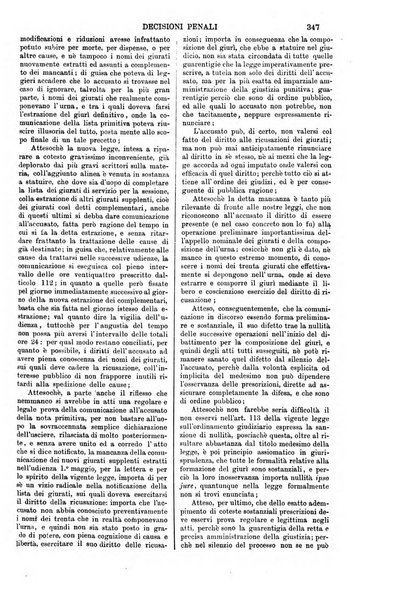 Annali della giurisprudenza italiana raccolta generale delle decisioni delle Corti di cassazione e d'appello in materia civile, criminale, commerciale, di diritto pubblico e amministrativo, e di procedura civile e penale