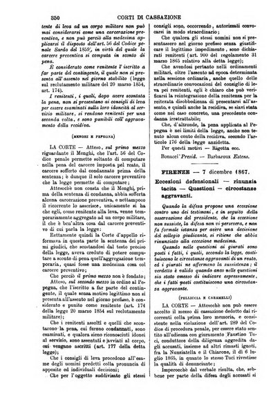 Annali della giurisprudenza italiana raccolta generale delle decisioni delle Corti di cassazione e d'appello in materia civile, criminale, commerciale, di diritto pubblico e amministrativo, e di procedura civile e penale