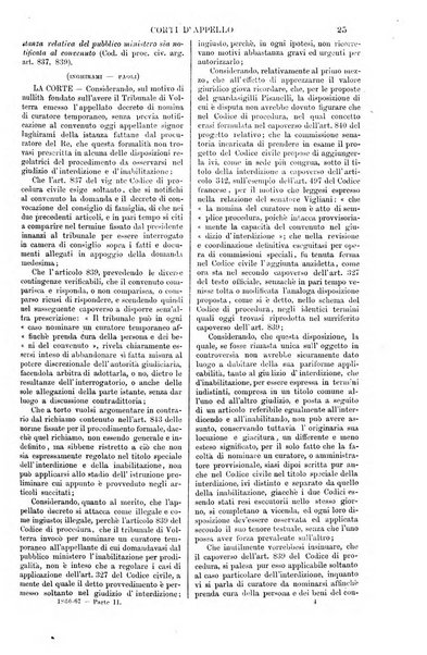 Annali della giurisprudenza italiana raccolta generale delle decisioni delle Corti di cassazione e d'appello in materia civile, criminale, commerciale, di diritto pubblico e amministrativo, e di procedura civile e penale