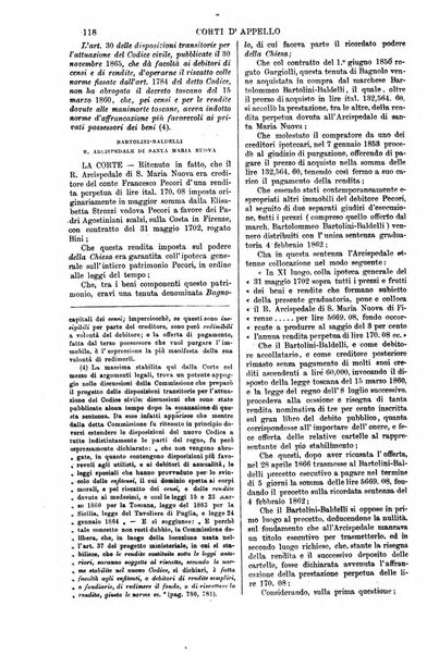 Annali della giurisprudenza italiana raccolta generale delle decisioni delle Corti di cassazione e d'appello in materia civile, criminale, commerciale, di diritto pubblico e amministrativo, e di procedura civile e penale