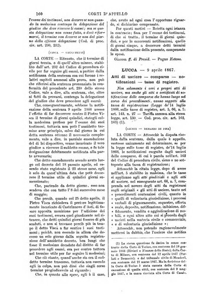 Annali della giurisprudenza italiana raccolta generale delle decisioni delle Corti di cassazione e d'appello in materia civile, criminale, commerciale, di diritto pubblico e amministrativo, e di procedura civile e penale