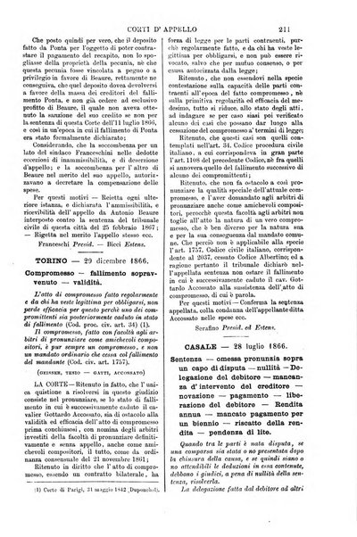 Annali della giurisprudenza italiana raccolta generale delle decisioni delle Corti di cassazione e d'appello in materia civile, criminale, commerciale, di diritto pubblico e amministrativo, e di procedura civile e penale