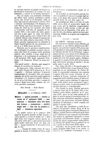 Annali della giurisprudenza italiana raccolta generale delle decisioni delle Corti di cassazione e d'appello in materia civile, criminale, commerciale, di diritto pubblico e amministrativo, e di procedura civile e penale