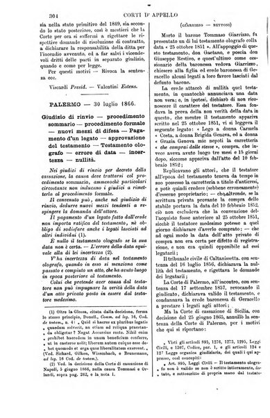 Annali della giurisprudenza italiana raccolta generale delle decisioni delle Corti di cassazione e d'appello in materia civile, criminale, commerciale, di diritto pubblico e amministrativo, e di procedura civile e penale