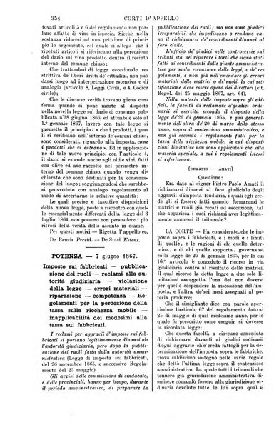 Annali della giurisprudenza italiana raccolta generale delle decisioni delle Corti di cassazione e d'appello in materia civile, criminale, commerciale, di diritto pubblico e amministrativo, e di procedura civile e penale