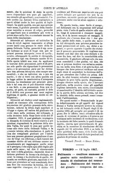 Annali della giurisprudenza italiana raccolta generale delle decisioni delle Corti di cassazione e d'appello in materia civile, criminale, commerciale, di diritto pubblico e amministrativo, e di procedura civile e penale