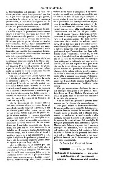 Annali della giurisprudenza italiana raccolta generale delle decisioni delle Corti di cassazione e d'appello in materia civile, criminale, commerciale, di diritto pubblico e amministrativo, e di procedura civile e penale