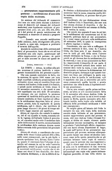 Annali della giurisprudenza italiana raccolta generale delle decisioni delle Corti di cassazione e d'appello in materia civile, criminale, commerciale, di diritto pubblico e amministrativo, e di procedura civile e penale