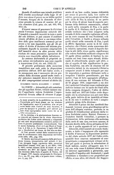 Annali della giurisprudenza italiana raccolta generale delle decisioni delle Corti di cassazione e d'appello in materia civile, criminale, commerciale, di diritto pubblico e amministrativo, e di procedura civile e penale