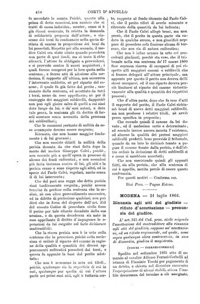 Annali della giurisprudenza italiana raccolta generale delle decisioni delle Corti di cassazione e d'appello in materia civile, criminale, commerciale, di diritto pubblico e amministrativo, e di procedura civile e penale