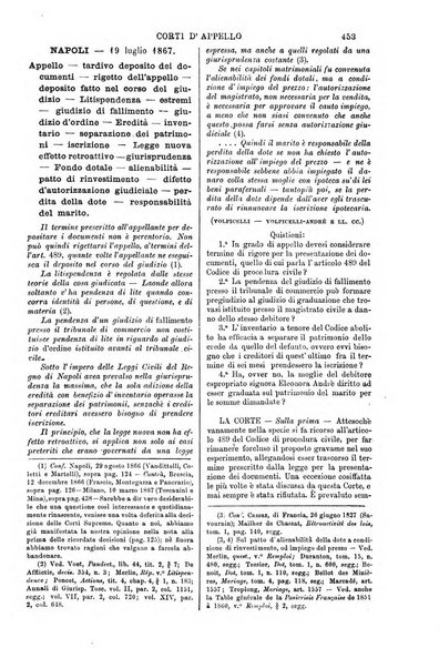 Annali della giurisprudenza italiana raccolta generale delle decisioni delle Corti di cassazione e d'appello in materia civile, criminale, commerciale, di diritto pubblico e amministrativo, e di procedura civile e penale