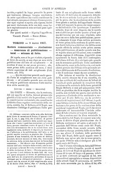 Annali della giurisprudenza italiana raccolta generale delle decisioni delle Corti di cassazione e d'appello in materia civile, criminale, commerciale, di diritto pubblico e amministrativo, e di procedura civile e penale