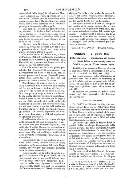 Annali della giurisprudenza italiana raccolta generale delle decisioni delle Corti di cassazione e d'appello in materia civile, criminale, commerciale, di diritto pubblico e amministrativo, e di procedura civile e penale