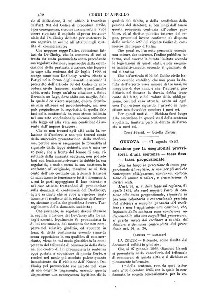 Annali della giurisprudenza italiana raccolta generale delle decisioni delle Corti di cassazione e d'appello in materia civile, criminale, commerciale, di diritto pubblico e amministrativo, e di procedura civile e penale