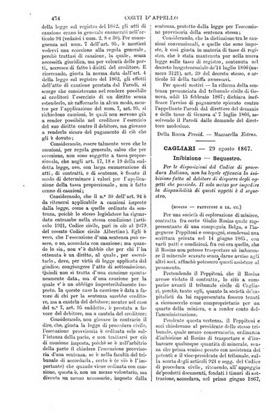 Annali della giurisprudenza italiana raccolta generale delle decisioni delle Corti di cassazione e d'appello in materia civile, criminale, commerciale, di diritto pubblico e amministrativo, e di procedura civile e penale