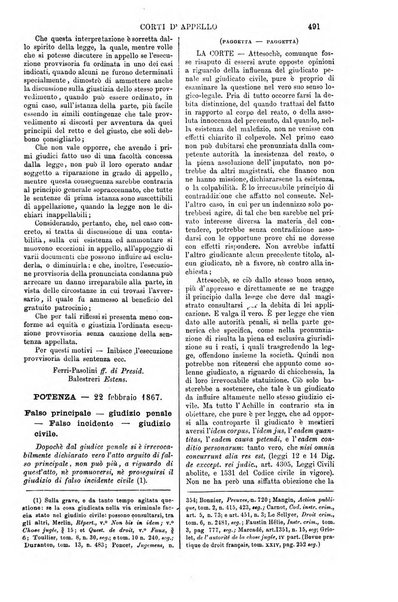 Annali della giurisprudenza italiana raccolta generale delle decisioni delle Corti di cassazione e d'appello in materia civile, criminale, commerciale, di diritto pubblico e amministrativo, e di procedura civile e penale