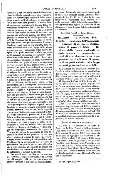 Annali della giurisprudenza italiana raccolta generale delle decisioni delle Corti di cassazione e d'appello in materia civile, criminale, commerciale, di diritto pubblico e amministrativo, e di procedura civile e penale