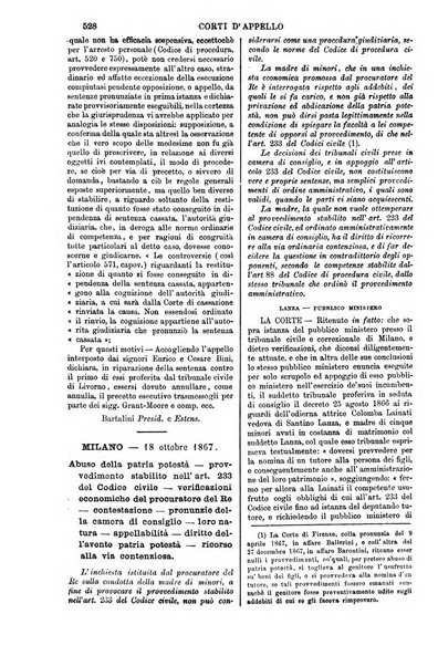 Annali della giurisprudenza italiana raccolta generale delle decisioni delle Corti di cassazione e d'appello in materia civile, criminale, commerciale, di diritto pubblico e amministrativo, e di procedura civile e penale