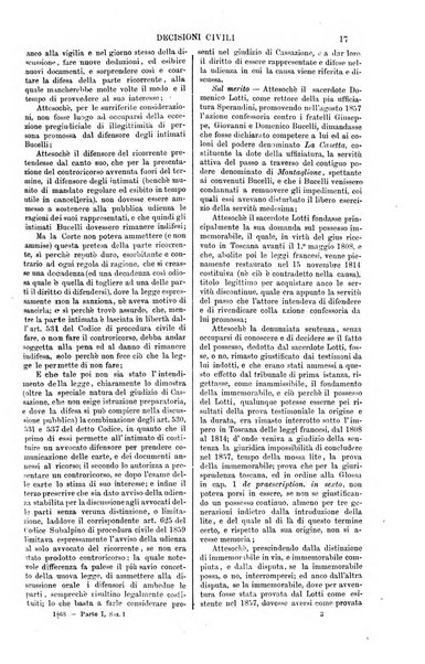 Annali della giurisprudenza italiana raccolta generale delle decisioni delle Corti di cassazione e d'appello in materia civile, criminale, commerciale, di diritto pubblico e amministrativo, e di procedura civile e penale