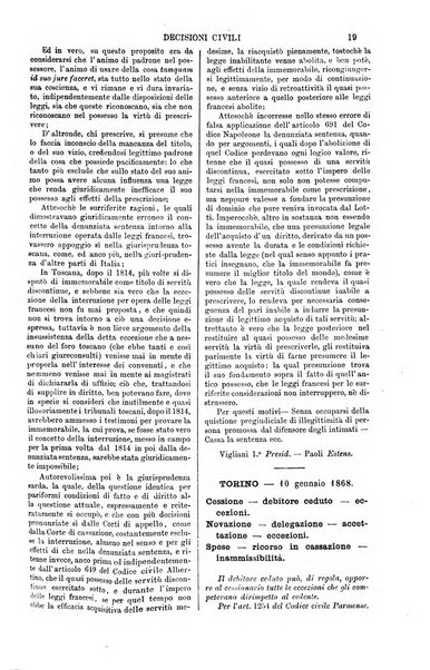 Annali della giurisprudenza italiana raccolta generale delle decisioni delle Corti di cassazione e d'appello in materia civile, criminale, commerciale, di diritto pubblico e amministrativo, e di procedura civile e penale