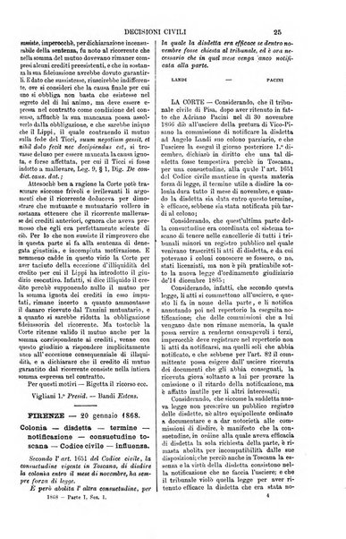 Annali della giurisprudenza italiana raccolta generale delle decisioni delle Corti di cassazione e d'appello in materia civile, criminale, commerciale, di diritto pubblico e amministrativo, e di procedura civile e penale