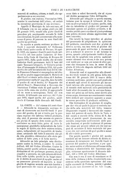 Annali della giurisprudenza italiana raccolta generale delle decisioni delle Corti di cassazione e d'appello in materia civile, criminale, commerciale, di diritto pubblico e amministrativo, e di procedura civile e penale