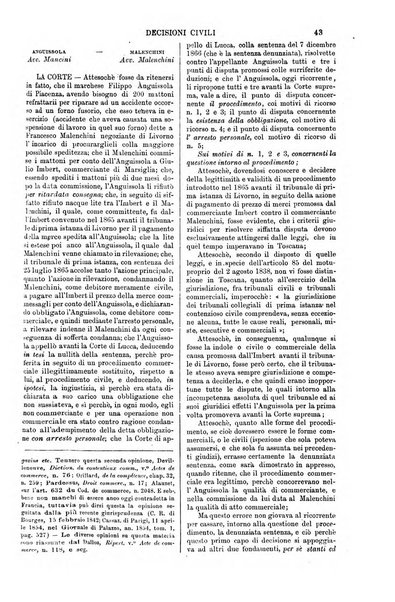 Annali della giurisprudenza italiana raccolta generale delle decisioni delle Corti di cassazione e d'appello in materia civile, criminale, commerciale, di diritto pubblico e amministrativo, e di procedura civile e penale