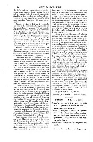 Annali della giurisprudenza italiana raccolta generale delle decisioni delle Corti di cassazione e d'appello in materia civile, criminale, commerciale, di diritto pubblico e amministrativo, e di procedura civile e penale